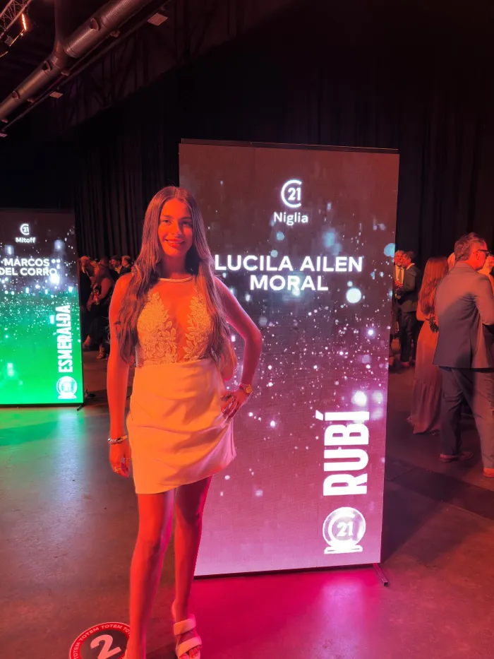 Lucila Moral, Rubí, en la Convención Century 21 2026