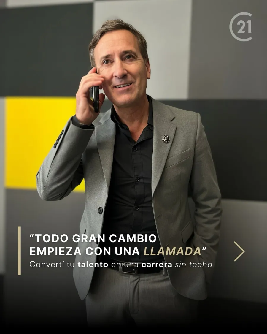 Esteban Grimaldi al teléfono: Todo gran cambio empieza con una llamada